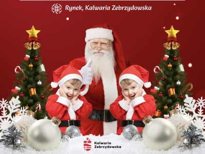 Świąteczne spotkanie ze Świętym Mikołajem na kalwaryjskim Rynku – już 6 grudnia