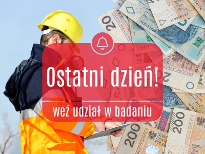 Ostatni dzień na wypełnienie ankiety dot. cen usług