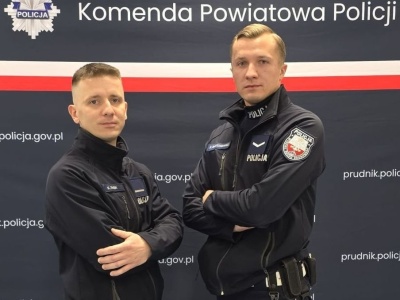 Błyskawiczna interwencja policji uratowała życie mieszkańca powiatu prudnickiego