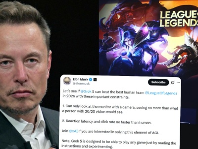 Elon Musk wyzywa największą drużynę e-sportową na pojedynek w League of Legends