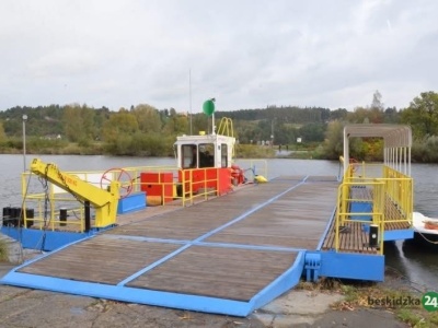 Przeprawa promem “Drogowiec” wstrzymana