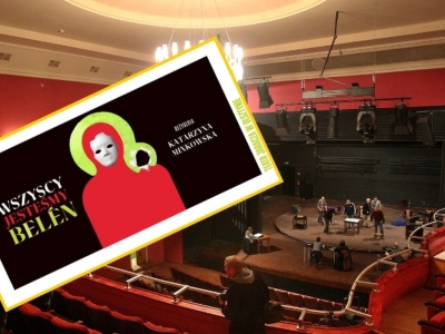 Plakat promujący spektakl obrazą dla katolików? Dyrektor teatru odpiera zarzuty