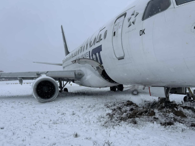 Samolot LOT wypadł z pasa. Lotnisko mieli zamknąć na 2 godziny, a mogą go nie otworzyć do jutra. Ogromne opóźnienia!