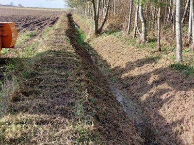 Gminna Spółka Wodna w Gorzkowicach dba o rowy melioracyjne