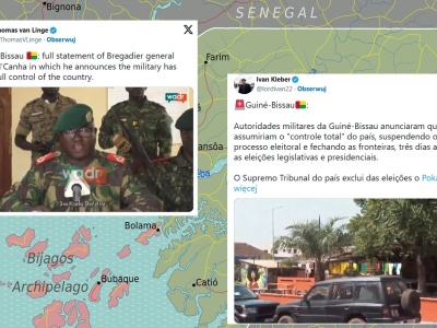 Zamach stanu w Gwinei-Bissau! Armia aresztowała prezydenta