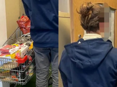 Piaseczno. Włożył do koszyka zakupy za 1200 złotych. Wyszedł z nim bez płacenia