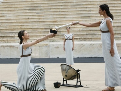 Zapłonął ogień olimpijski