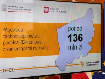 Miliony na ochronę ludności i obronę cywilną. Wojewoda podpisał umowy