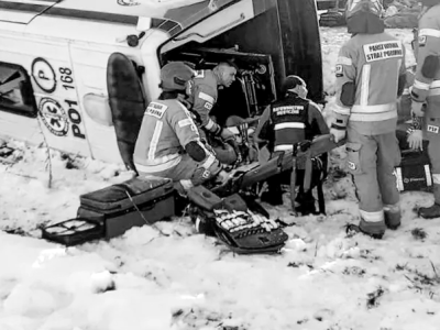 Wypadek karetki. Nie żyje ratownik medyczny