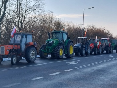 Protest rolników w Wielkopolsce. Organizator: nie chcemy pieniędzy tylko rozwiązań systemowych