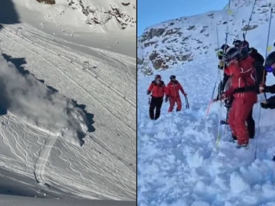 Potężna lawina w Austrii. Polscy ratownicy włączyli się do akcji