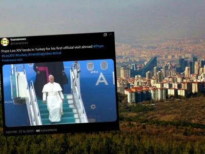 Papież wyruszył w pierwszą podróż. Odwiedza dwa kraje. 