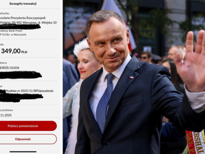 Prezydent bez fotela, ale nie bez planu. Andrzej Duda zdradza pewien szczegół... Chodzi o pieniądze