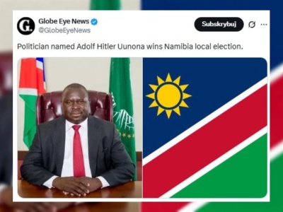 Adolf Hitler wygrał w wyborach. Teraz zmienia dane