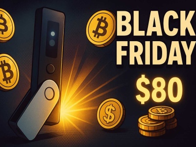 Portfel Ledger – Promocja na Black Friday 2025 (50% zniżka + 80 dolarów w BTC)