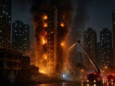 Piekło w wieżowcach. Hongkong liczy ofiary największego pożaru od dekad. Wskazują winnych