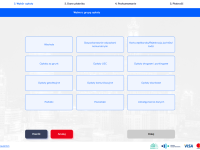 Nowa metoda dokonywania opłat w urzędzie