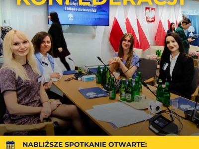 Zaproszenie dla Pań na otwarte spotkanie Kobiet Konfederacji w Krakowie