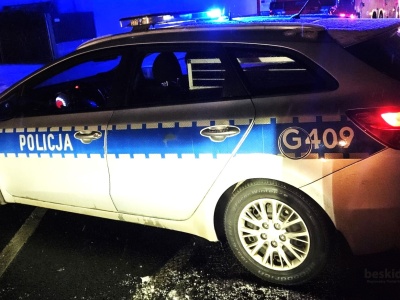 Pożar w Chełmku. Policjanci ratowali życie mieszkańców bloku