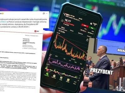Zarząd XTB dyscyplinuje prezydenta Nawrockiego w sprawie kryptowalut: 