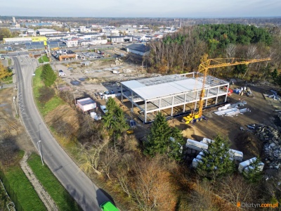 Przy dawnej giełdzie owocowo-warzywnej powstaje nowa inwestycja. Handlowa mapa Olsztyna zyska kolejny punkt