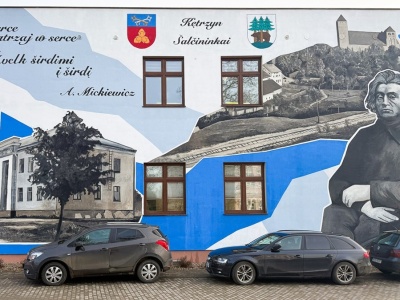 Nowy mural na Mazurach zachwyca… i dzieli mieszkańców. Cena wywołała burzę komentarzy