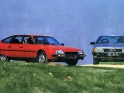 Citroën CX 25 GTi kontra Audi 100 CD. Porównanie