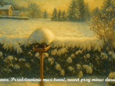 O rządach dziobów, czyli zimowa lekcja dyplomacji przy karmniku