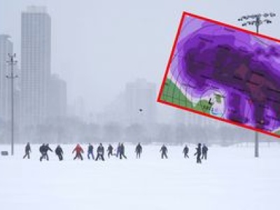 Chicago zasypane śniegiem. Chaos na lotniskach i ulicach