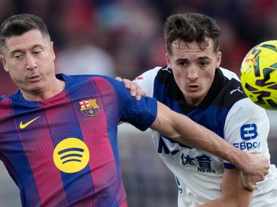 Lewandowski tym razem bez błysku. Media wprost o występie Polaka