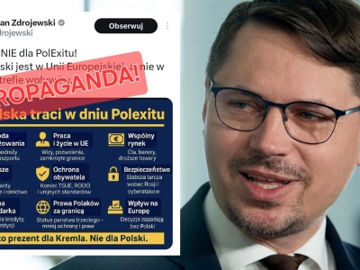 Cóż za propaganda! Nic takiego, o czym Pan pisze, nie grozi w przypadku POLEXITu