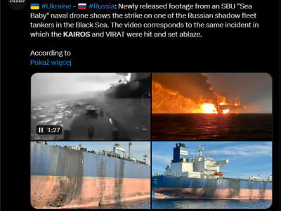 Wstrzymanie załadunku ropy w Noworosyjsku na Morzu Czarnym