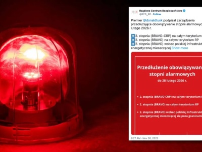 Stopnie alarmowe przedłużone. Zobacz do kiedy!