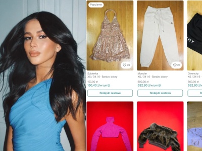 Roksana Węgiel wyprzedaje swoją garderobę na Vinted. Faceci rzucili się na jej używane rzeczy