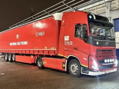 Nowe Volva FH dla straży pożarnej – ile kosztowały i co mają na wyposażeniu