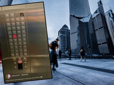 W tym kraju konkretna liczba znika z budynków. Wszystko przez pecha, którego ma przyciągać