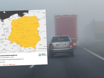 Prawie cała Polska na żółto. IMGW wydał ostrzeżenia
