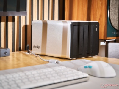 TerraMaster F4-425 Plus short test: Flexible, metal-housed design, minor issues