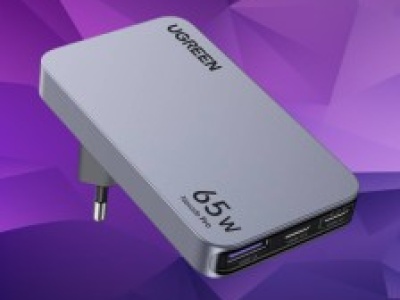 Ładowarka sieciowa UGREEN Nexode Pro 65W (2x USB C i 1x USB A) za 132 zł na Allegro