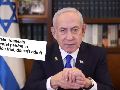 Netanjahu prosi prezydenta Izraela o łaskę i apeluje o pilne pojednanie narodowe