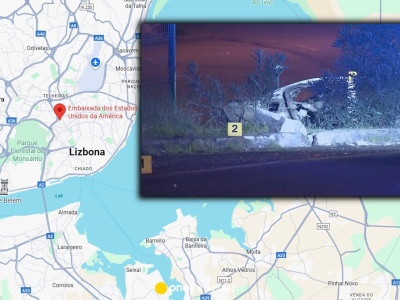 Przerażający wypadek przed ambasadą USA w Portugalii