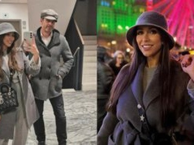 Paweł Deląg i jego młodsza o 20 lat ukochana ruszają na miasto w pasujących do siebie stylizacjach. Słodziaki? (FOTO)