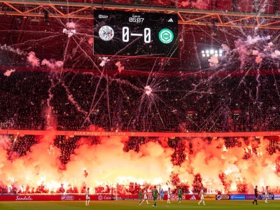 Skandal. Sędzia odwołał meczu Ajaxu Amsterdam