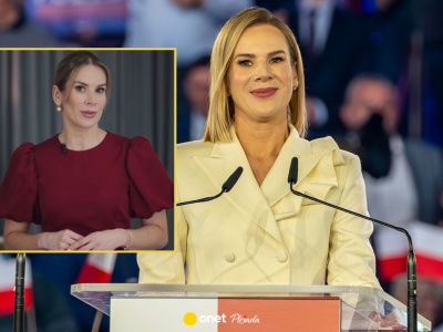 Marta Nawrocka zadała szyku w bordowej sukience. Wiemy, ile kosztuje