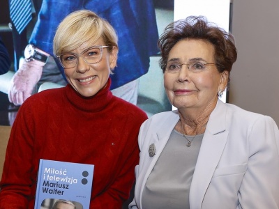 Autobiografia Mariusza Waltera przyciągnęła tłumy. Te gwiazdy przybyły na spotkanie z żoną dziennikarza