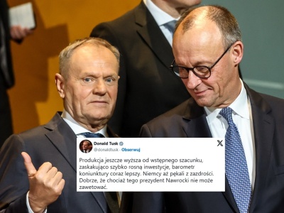 Absurd! Tusk przekonywał, że Niemcy nam zazdroszczą