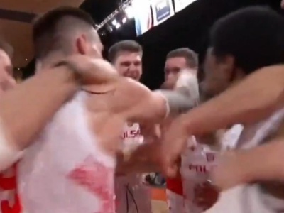 Odrobili 21 punktów. Kamera uwieczniła radość Polaków