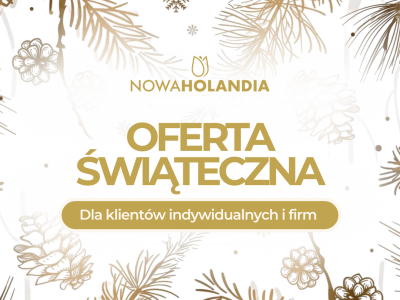 Nowa Holandia rusza ze świąteczną ofertą. Zamówienia na wynos i firmowe paczki świąteczne robią furorę! 