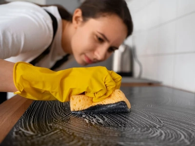 Błyszczące plamy na płycie ceramicznej? To nie brud, ale i tak warto się ich pozbyć