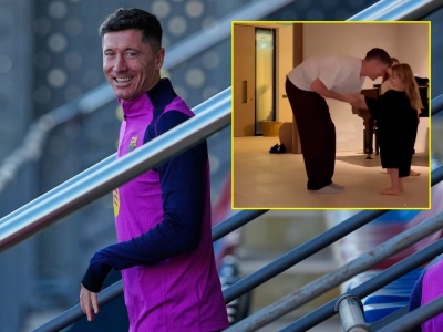 Pokazała nagranie z domu Lewandowskich. 